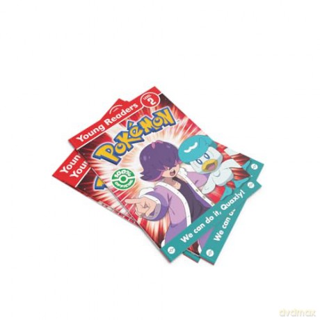 Pokémon Young Readers Level 2: We Can Do it, Quaxly!: Dive into reading with this exciting Pokémon Level 2 adventure for young readers - Pokémon [KSIĄŻKA]