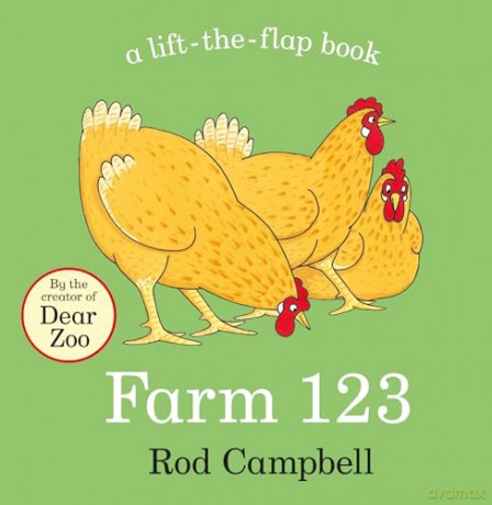 Farm 123: A lift-the-flap animal counting book from the creator of Dear Zoo - Rod Campbell [KSIĄŻKA]
