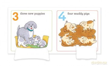 Farm 123: A lift-the-flap animal counting book from the creator of Dear Zoo - Rod Campbell [KSIĄŻKA]