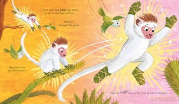 Miguel's Big Leap: with courage and resilience, anything is possible! - Wendy Meddour [KSIĄŻKA]