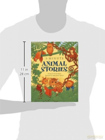 3-Minute Animal Stories: A Special Collection of Short Stories for Bedtime - Nicola Baxter [KSIĄŻKA]