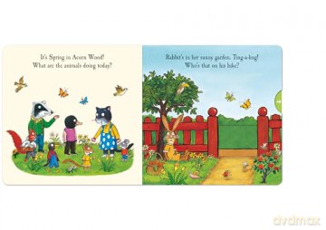 Tales from Acorn Wood: Spring: A Push, Pull and Slide Book: the perfect Easter gift for toddlers (Tales from Acorn Wood: Push, Pull and Slide Books) - Julia Donaldson [KSIĄŻKA]