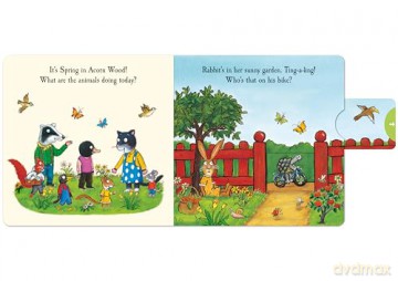Tales from Acorn Wood: Spring: A Push, Pull and Slide Book: the perfect Easter gift for toddlers (Tales from Acorn Wood: Push, Pull and Slide Books) - Julia Donaldson [KSIĄŻKA]