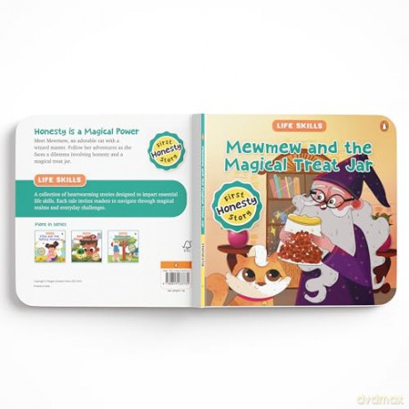 Mewmew and the Magical Treat Jar (Life Skills Series): First Honesty Story | An Illustrated Storybook for Children about the Power of Truth | Book for 5+ (Penguin Early Learning Series) [KSIĄŻKA]
