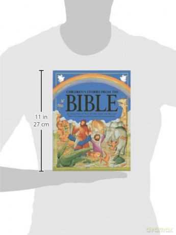 Children's Stories from the Bible: A Collection of Over 20 Tales from the Old and New Testament, Retold for Younger Readers - Nicola Baxter [KSIĄŻKA]