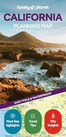 Lonely Planet California Planning Map - Lonely Planet [KSIĄŻKA]