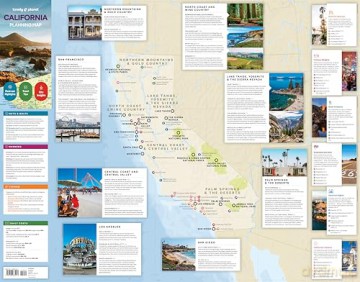 Lonely Planet California Planning Map - Lonely Planet [KSIĄŻKA]