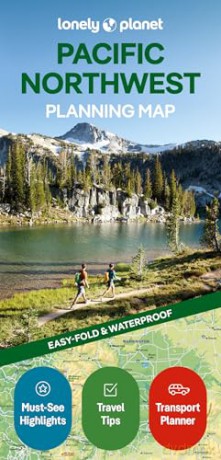 Lonely Planet Pacific Northwest Planning Map - Margot Bigg [KSIĄŻKA]