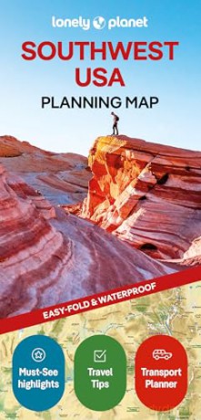 Lonely Planet Southwest USA Planning Map - Amy C Balfour [KSIĄŻKA]