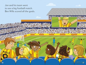 Jon's Football Team: Read It Yourself - Level 1 Early Reader - Ladybird [KSIĄŻKA]