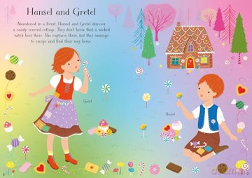 Little Sticker Dolly Dressing Fairy Tales - Fiona Watt [KSIĄŻKA]