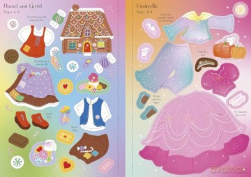 Little Sticker Dolly Dressing Fairy Tales - Fiona Watt [KSIĄŻKA]
