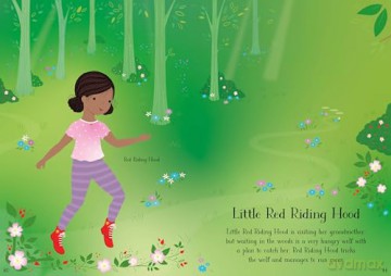 Little Sticker Dolly Dressing Fairy Tales - Fiona Watt [KSIĄŻKA]