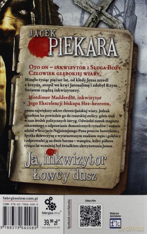 Ja, inkwizytor. Łowcy dusz - Jacek Piekara [KSIĄŻKA]