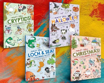 Hazy Dell Christmas!: 4 (Hazy Dell Coloring Books, 4) - Laura Borio [KSIĄŻKA]