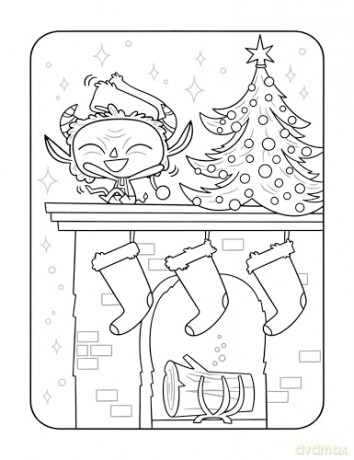 Hazy Dell Christmas!: 4 (Hazy Dell Coloring Books, 4) - Laura Borio [KSIĄŻKA]