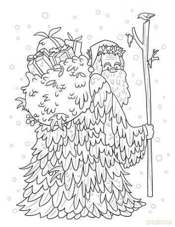 Hazy Dell Christmas!: 4 (Hazy Dell Coloring Books, 4) - Laura Borio [KSIĄŻKA]