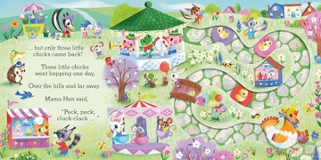 Five Little Chicks: Easter Nursery Rhyme Counting Book for Toddlers (Slide and Count, 6) - Camilla Reid [KSIĄŻKA]