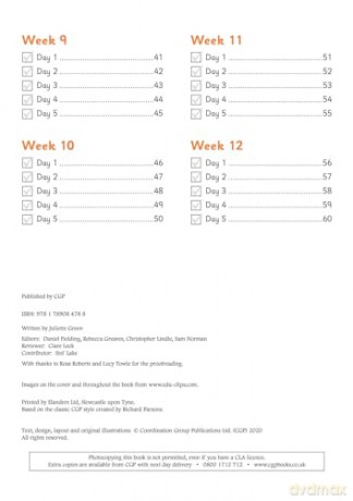 Reception Phonics Daily Practice Book: Autumn Term (CGP Reception Daily Workbooks) - CGP Books [KSIĄŻKA]