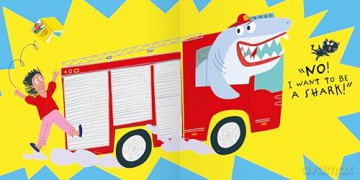 No, I'm a... SHARK! - Happy Yak [KSIĄŻKA]