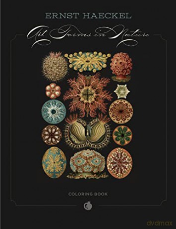 Ernst Haeckel: Art Forms in Nature Coloring Book - Pomegranate [KSIĄŻKA]