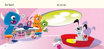 Sam Sits: Band 01A/Pink A (Collins Big Cat Phonics for Letters and Sounds) - Alex Marson [KSIĄŻKA]