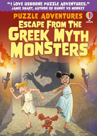 Escape from the Greek Myth Monsters (Puzzle Adventures) - Russell Punter [KSIĄŻKA]