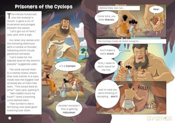 Escape from the Greek Myth Monsters (Puzzle Adventures) - Russell Punter [KSIĄŻKA]