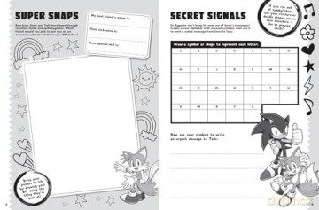 Sonic The Hedgehog Get Creative! Sticker Activity Book: Unleash your imagination with fun activities! Perfect kids gift for fans of the Sonic games, TV shows and films - Sonic the Hedgehog [KSIĄŻKA]