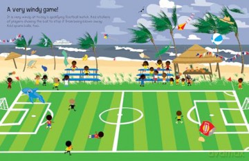 555 Sticker Fun Football - Susan Mayes [KSIĄŻKA]