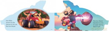 Marvel Iron Man and his Awesome Friends Iron Racer (WHEELIE BOOKS) [KSIĄŻKA]