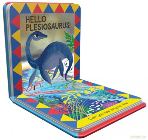 Hello T-rex!: A dinosaur search-and-find mirror book (Mirror Magic) - Sharon King-Chai [KSIĄŻKA]