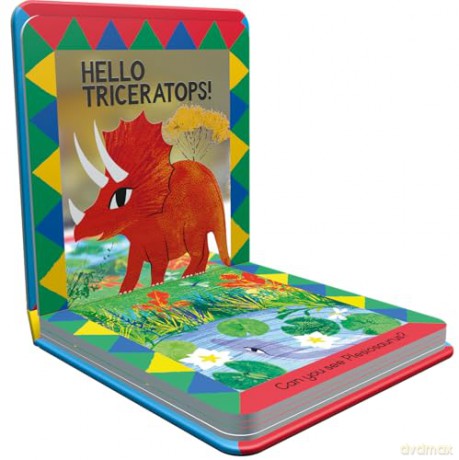 Hello T-rex!: A dinosaur search-and-find mirror book (Mirror Magic) - Sharon King-Chai [KSIĄŻKA]
