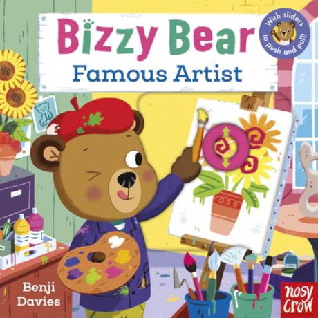 Bizzy Bear: Famous Artist - Benji Davies [KSIĄŻKA]