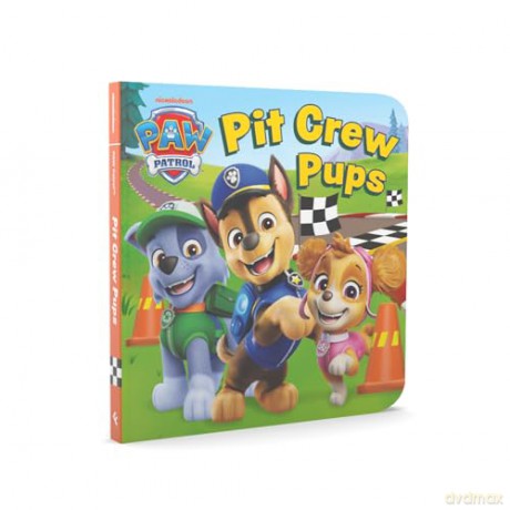 PAW Patrol Pit Crew Pups board book: a puptastic racing adventure based on the popular show, perfect for young children. NEW for 2026! - Paw Patrol [KSIĄŻKA]