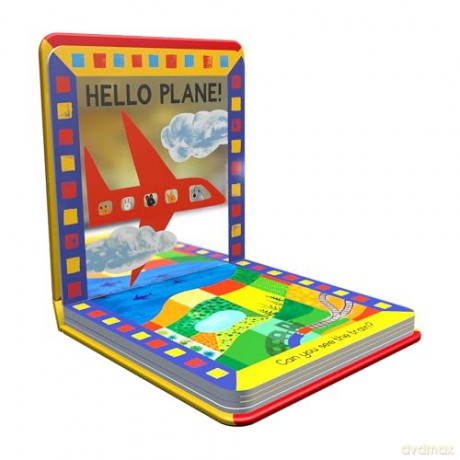 Hello Train!: A vehicle search-and-find mirror book (Mirror Magic) - Sharon King-Chai [KSIĄŻKA]