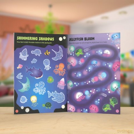 Glow in the Dark Underwater Wonders - Amber Oliver [KSIĄŻKA]