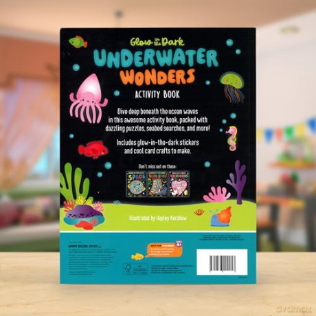Glow in the Dark Underwater Wonders - Amber Oliver [KSIĄŻKA]