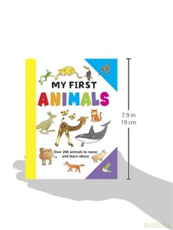 My First Animals: Over 200 Animals to Name and Learn about - Jan Lewis [KSIĄŻKA]