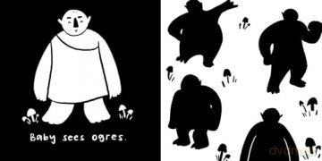 Baby Sees Fairy Tale Creatures: A High-Contrast Board Book for Babies - Janna Steagall [KSIĄŻKA]