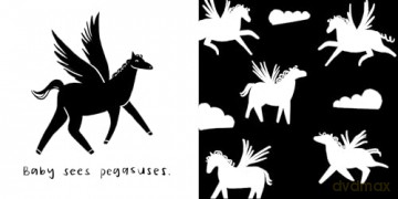 Baby Sees Fairy Tale Creatures: A High-Contrast Board Book for Babies - Janna Steagall [KSIĄŻKA]