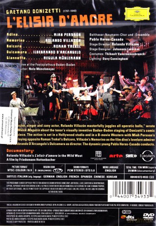 Rolando Villazon: Donizetti E'lisir D'amore [DVD]