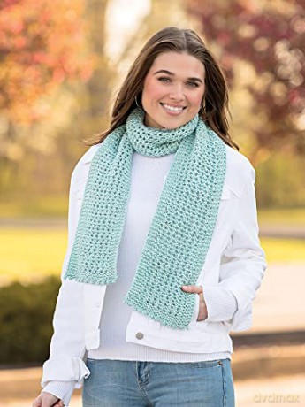Learn-a-Stitch Knit Scarves: 6 scarves made using worsted-weight yarn! - Lena Skvagerson [KSIĄŻKA]