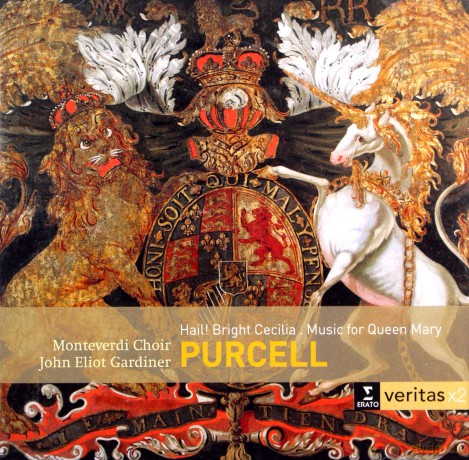 John Eliot Gardiner Monteverdi Choir: Hail! Bright Cecilia; Music For Queen Mary [2CD]