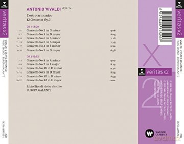 Fabio Biondi Europa Galante: L'estro Armonico [CD]