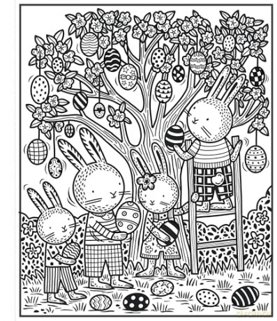 Easter Bunnies Magic Painting Book (Magic Painting Books) - Abigail Wheatley [KSIĄŻKA]