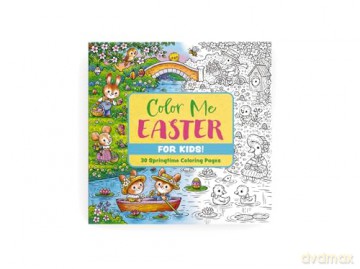 Color Me Easter (for Kids!): 30 Springtime Coloring Pages (Color Me Coloring Books) [KSIĄŻKA]
