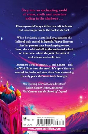 Vanya and the Wild Hunt: A magical fantasy adventure, perfect for fans of Rick Riordan (Vanya Vallen Adventures) - Sangu Mandanna [KSIĄŻKA]