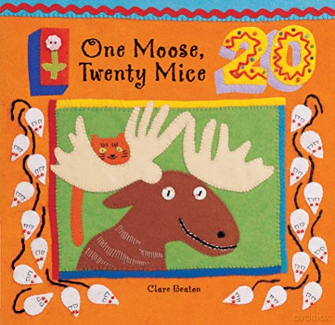 One Moose, Twenty Moose: 1 (A Barefoot Board Book) - Stella Blackstone [KSIĄŻKA]