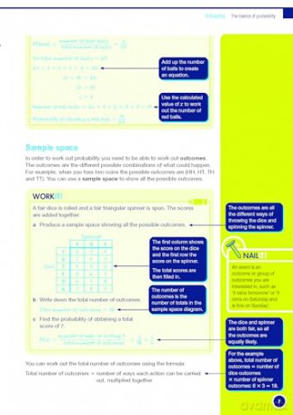 Probability Skills for Edexcel GCSE 9-1 Maths Higher Revision Guide (GCSE Topics) - Steve Doyle [KSIĄŻKA]